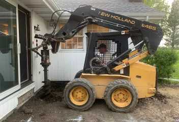 technician on site