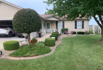 house and lawn
