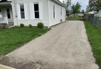 house and lawn after pic